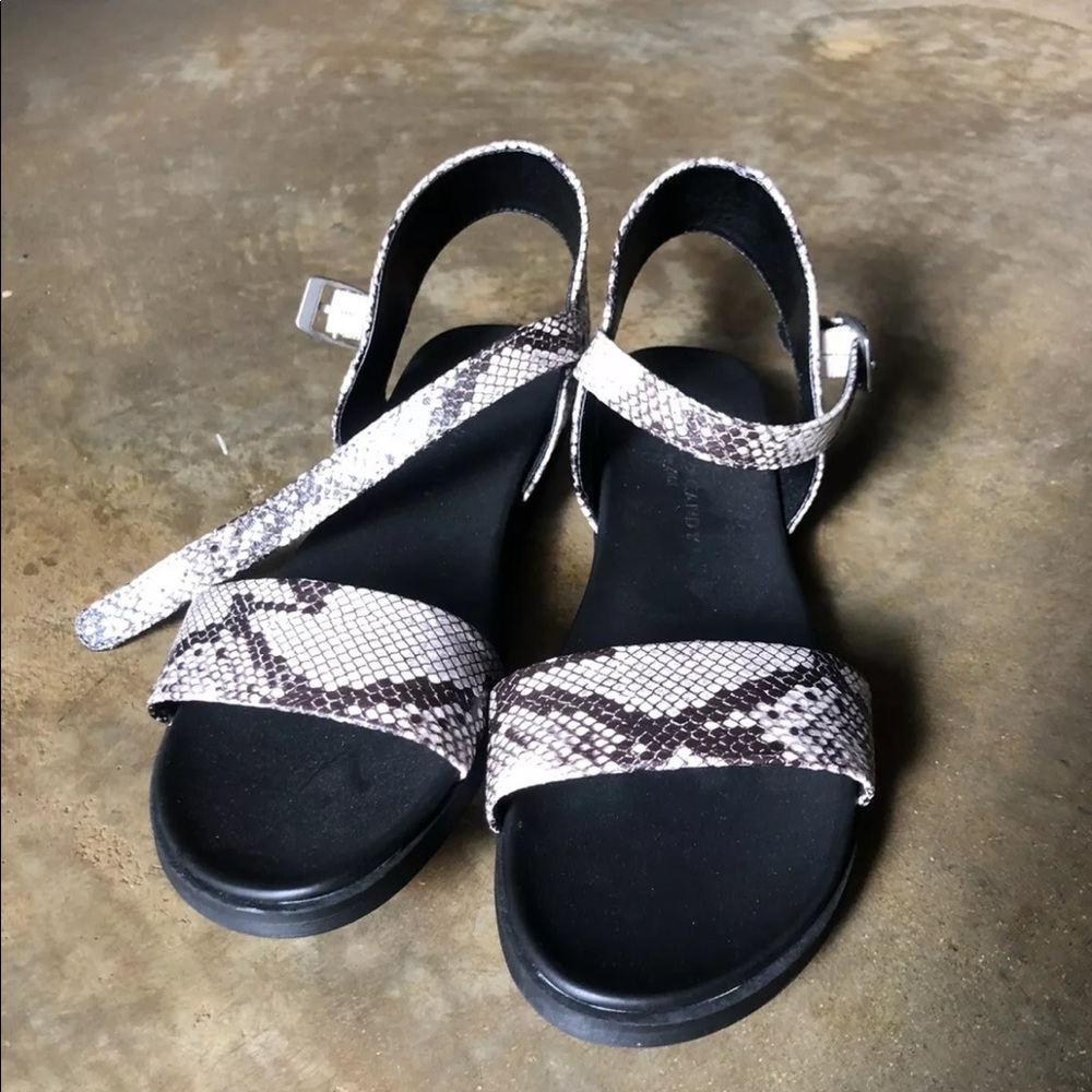 Rock & Candy Snake print Ankle Strap Sandals
